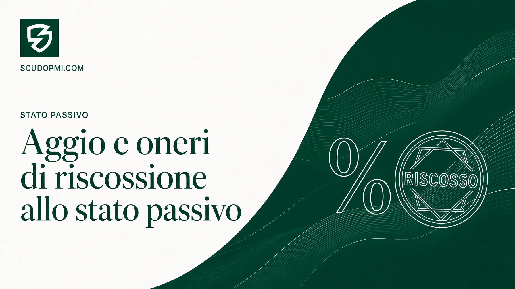 Aggio e oneri di riscossione allo stato passivo: ammissione e grado