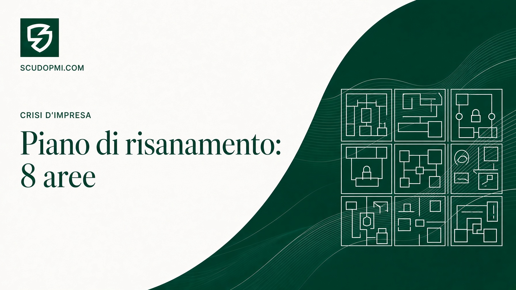 Piano di risanamento aziendale: le 8 aree di intervento