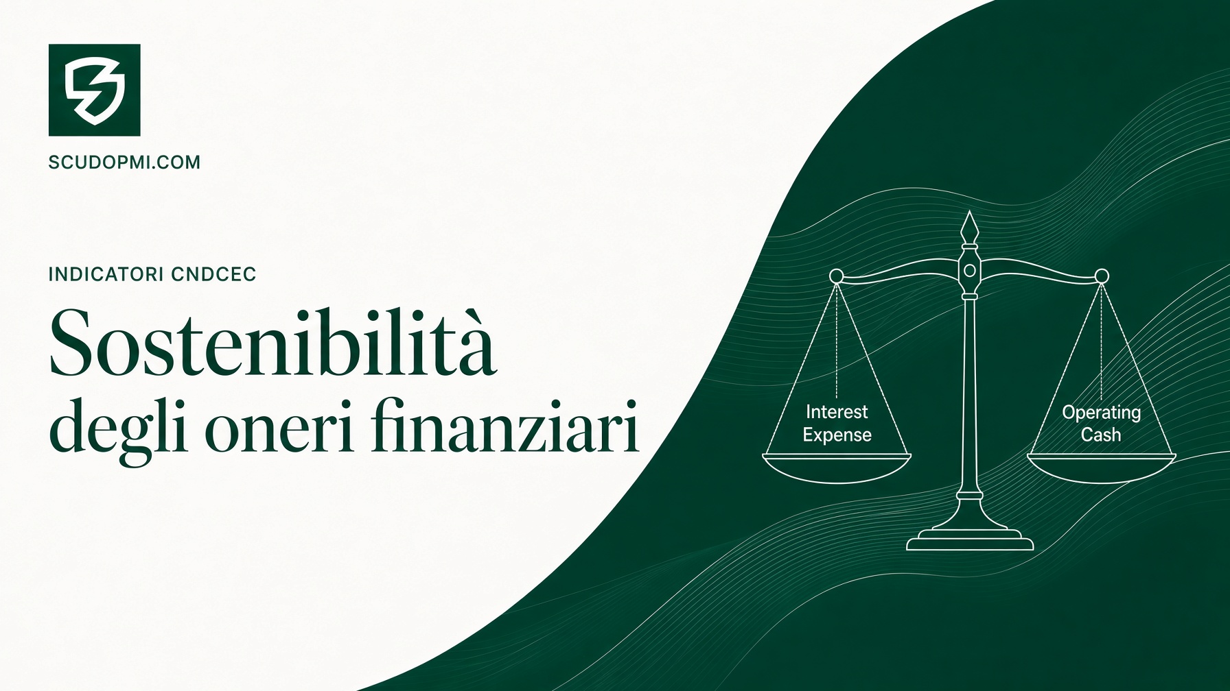 Sostenibilità degli oneri finanziari: indice CNDCEC e soglie di allerta
